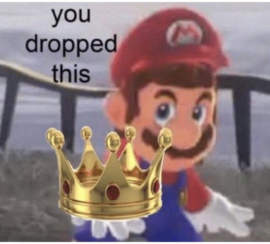 you dropped this